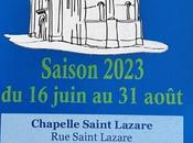 L’Art Chapelle -Saison 2023 Juin Août 2023. Noyers cher. Vendredi Juillet Atelier Palettes Pinceaux