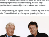 Paul McCartney rend hommage regretté animateur Michael Parkinson